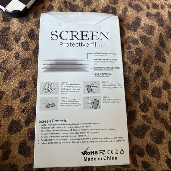 Brand New! iPhone 13 Pro Max Black & White Checkered Cases + Screen Protector 🖤🤍 - Picture 10 of 10